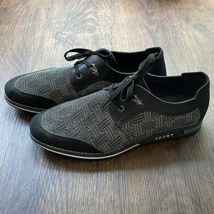 Black & White Mens Dress Shoes